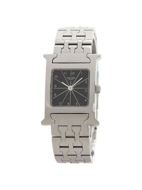 Hermes Watch SS Black